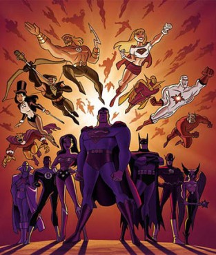 Justice League na Cartoonu - Animirani