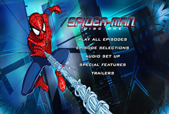 Animirani Spiderman na DVD-u